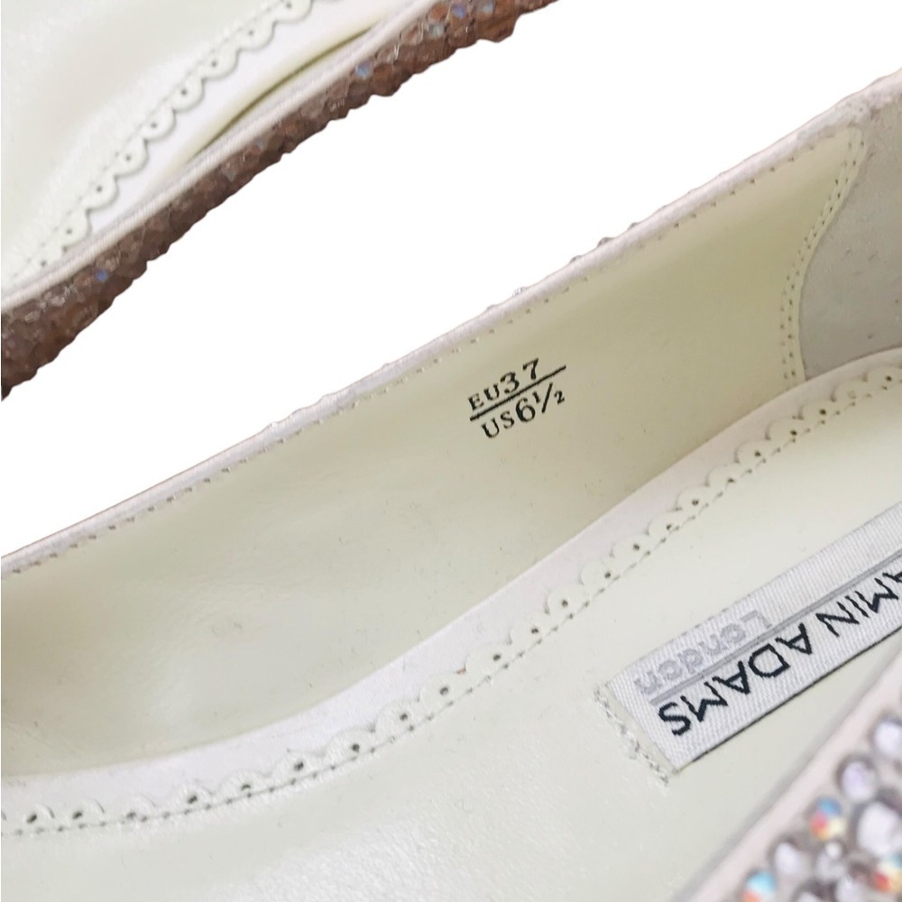Benjamin Adams London Jeweled Flats - Picture 6 of 7